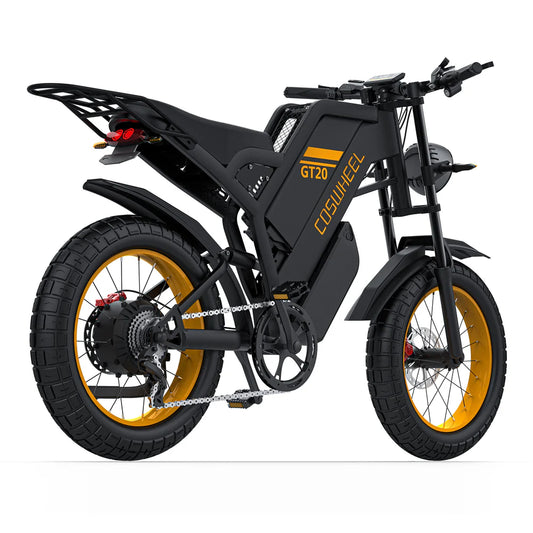 Electric bike COSWHEEL GT20 MAX, 60V, 1500W (peak 2000W), 40Ah (25Ah+15Ah SAMSUNG battery)