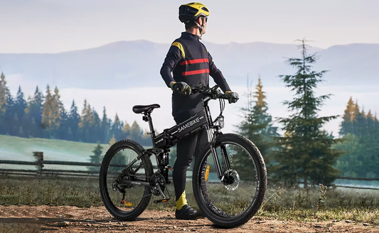 Electric Bike SAMEBIKE LO26-II, 48V, 750W, 80km Range (12.5Ah LG battery), foldable