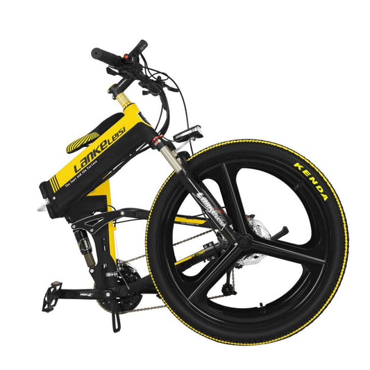 Electric bicycle LANKELEISI XT750 PLUS, 1000W, 48V, 17.5Ah battery, foldable