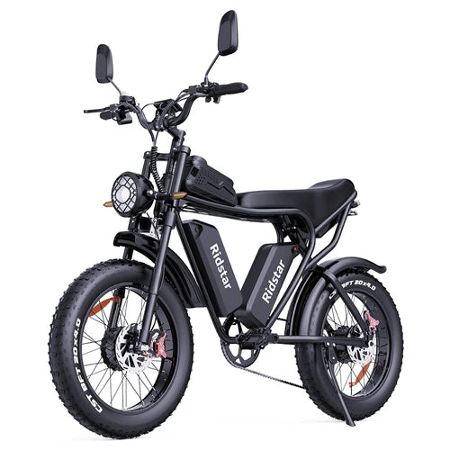 Electric bike RIDSTAR Q20PRO, 52V (2000W Dual Motor), 40AH Battery