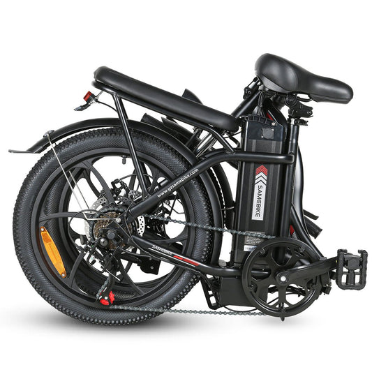 Folding Electric Bike SAMEBIKE CY20, 250W motor with removable 36V 13AH Battery