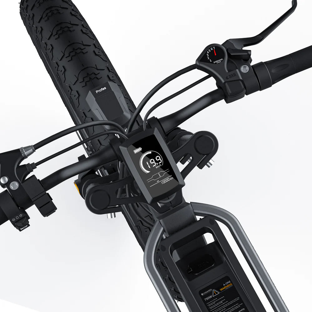 Electric bicycle COSWHEEL T26, 1000W (peak 1500W), 48V 25Ah battery