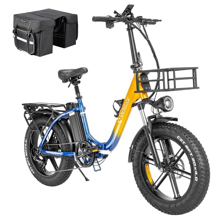 Foldable Electric Bike Ridstar MN-20, 1000W, 48V, 20Ah battery