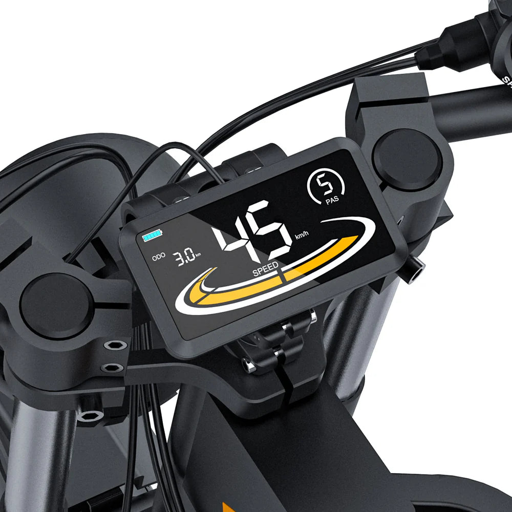 Electric bike COSWHEEL GT20 MAX, 60V, 1500W (peak 2000W), 40Ah (25Ah+15Ah SAMSUNG  battery)
