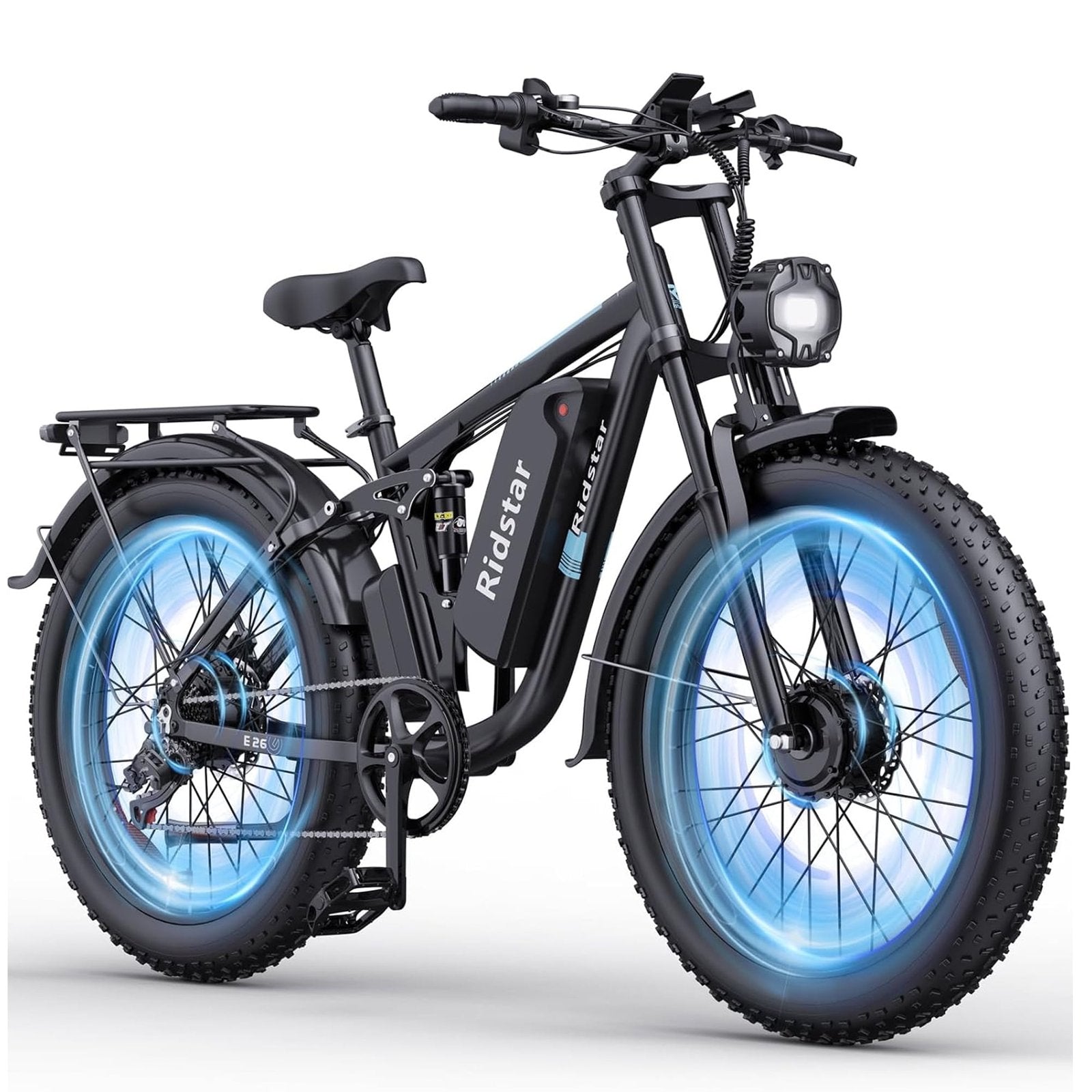 Electric bike Ridstar E26PRO, 2000W (Dual 1000W), 48V, 23Ah battery