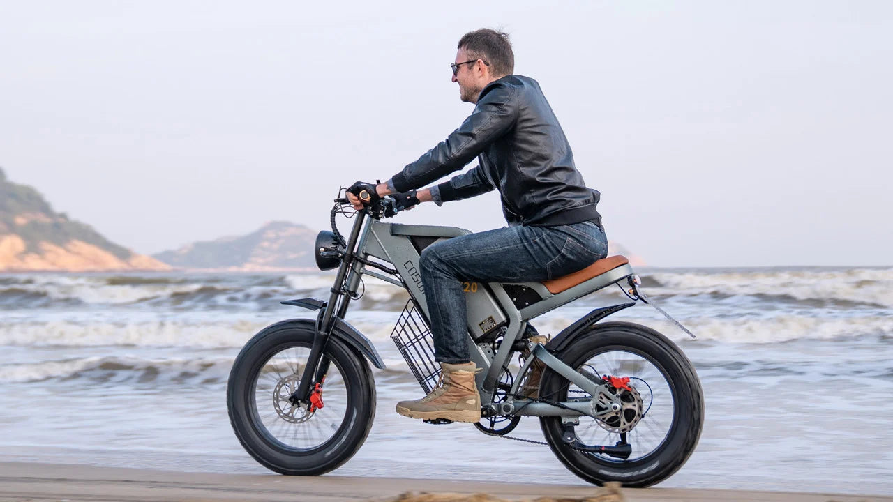 Electric bicycle Coswheel GT20, 48V, 1000W, 25Ah battery
