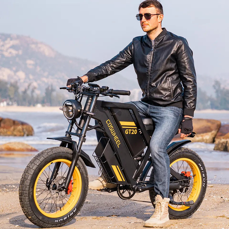 Electric bicycle Coswheel GT20, 48V, 1000W, 25Ah battery