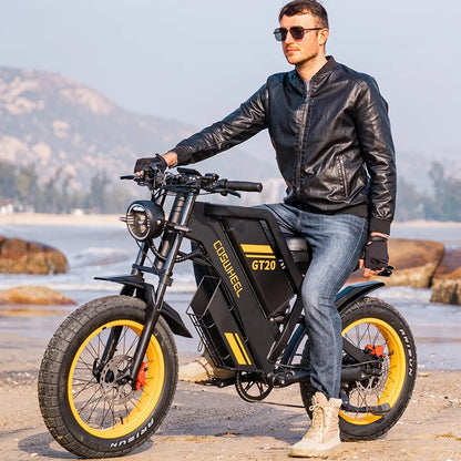 Electric bicycle Coswheel GT20, 48V, 1000W, 25Ah battery