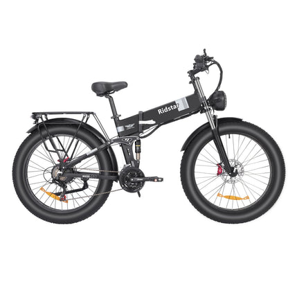 Electric foldable bike Ridstar H26 PRO, 1500W, 48V, 23Ah battery
