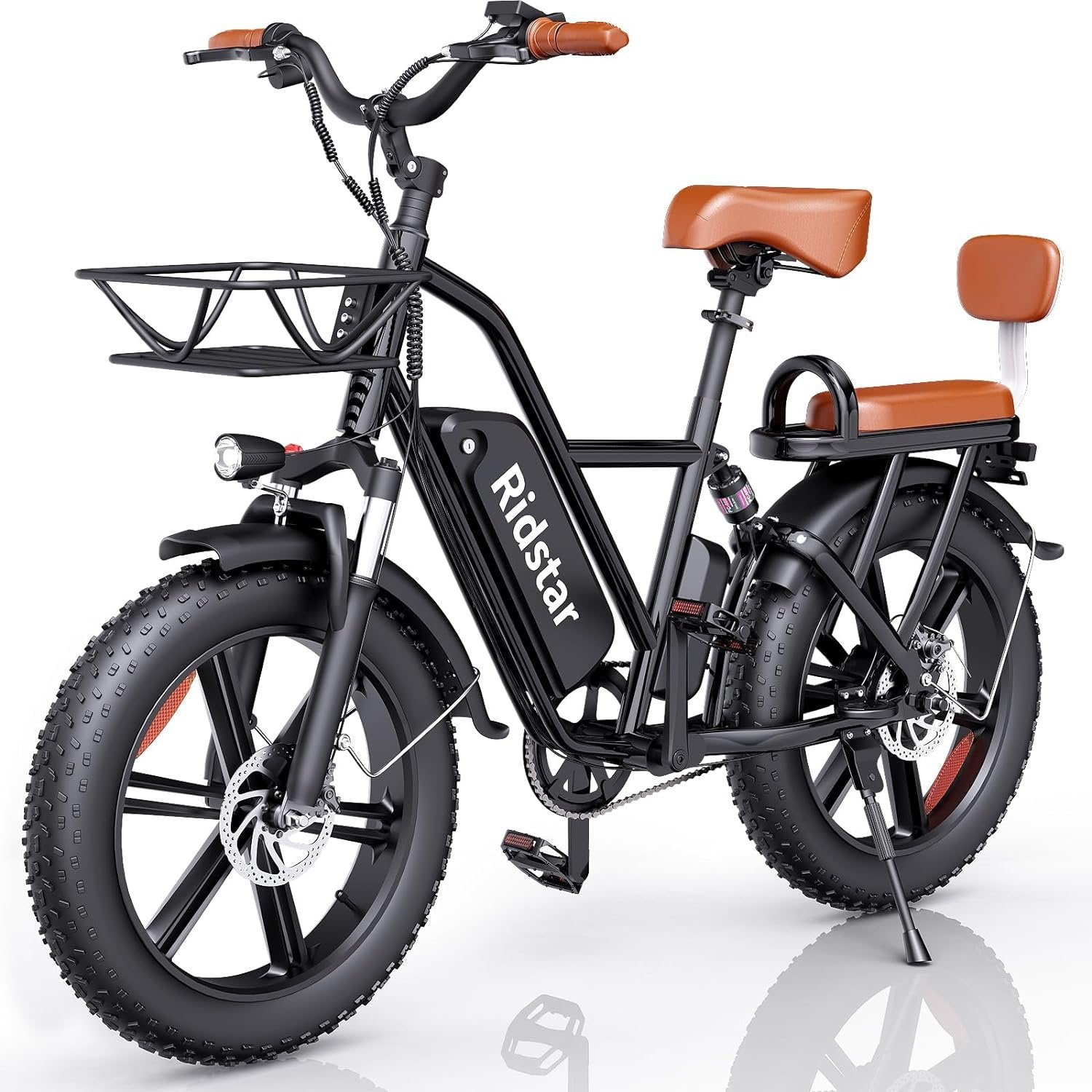 Electric bike Ridstar FM001, 48V, 1000W, 15Ah, 2-Seater