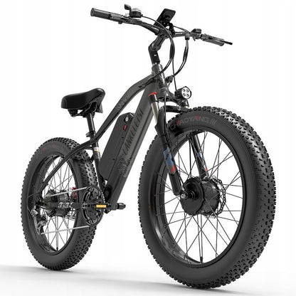 Electric bicycle Lankeleisi MG740PLUS, two motors (2x1000W), 48V, 20Ah