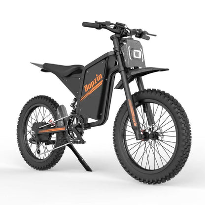 Electric motorcycle Bopzin Q8, 2000W, 60V, 35Ah battery, 25×3.0″ tyres