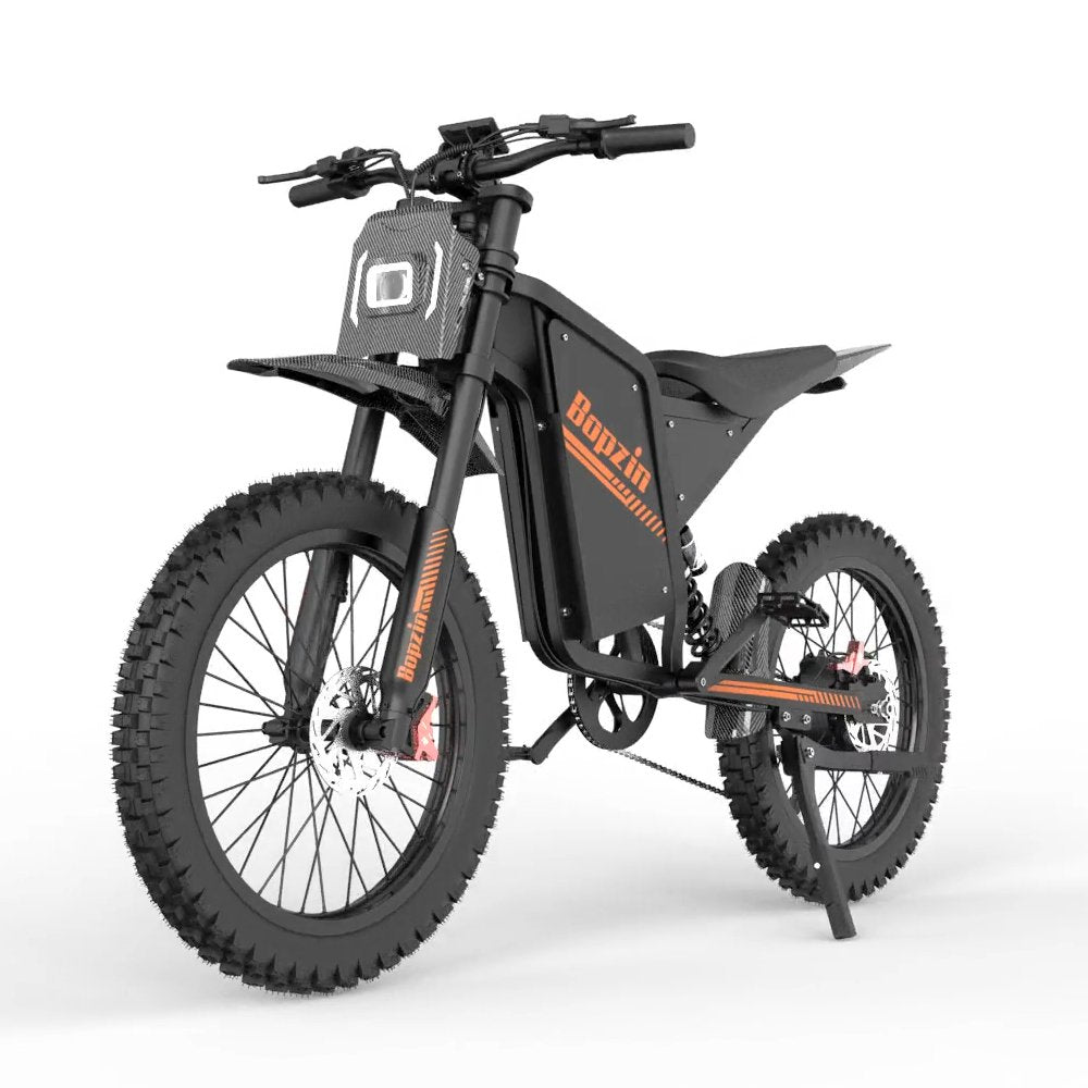 Electric motorcycle Bopzin Q8, 2000W, 60V, 35Ah battery, 25×3.0″ tyres
