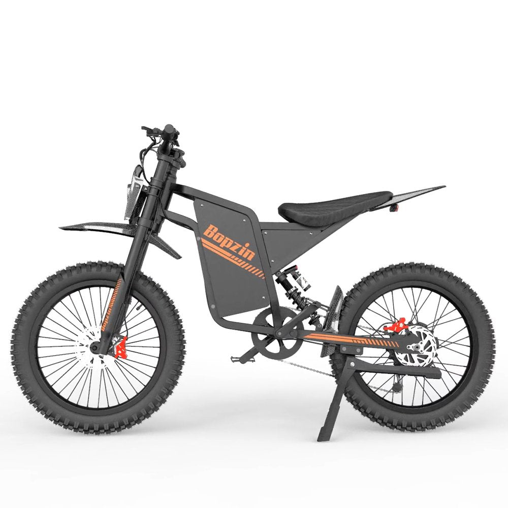 Electric motorcycle Bopzin Q8, 2000W, 60V, 35Ah battery, 25×3.0″ tyres