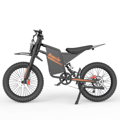 Electric motorcycle Bopzin Q8, 2000W, 60V, 35Ah battery, 25×3.0″ tyres