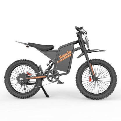 Electric motorcycle Bopzin Q8, 2000W, 60V, 35Ah battery, 25×3.0″ tyres