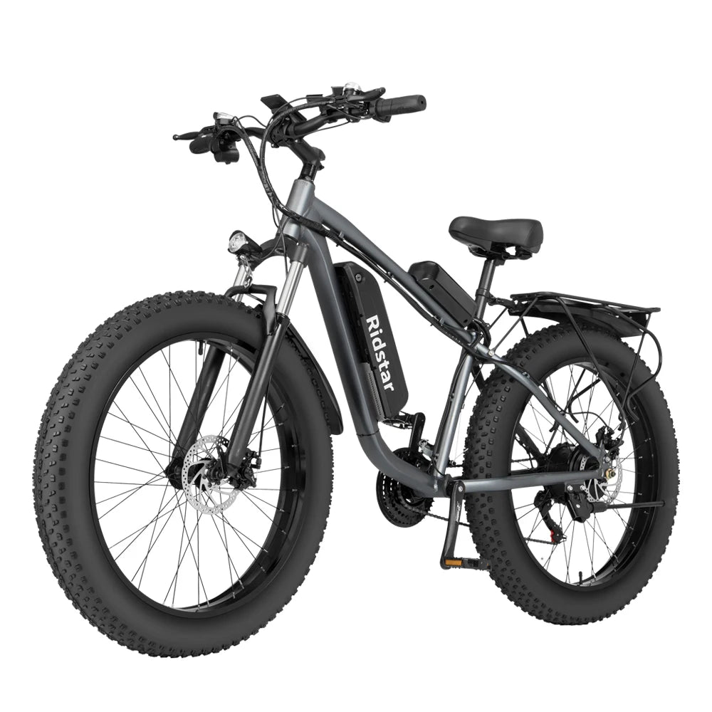 Electric Bike Ridstar E26, 1000W, 48V, 14Ah battery, 26 Inch Off-Road Tires