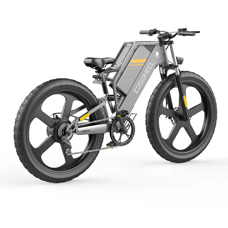 Electric bicycle COSWHEEL T26, 1000W (peak 1500W), 48V 25Ah battery