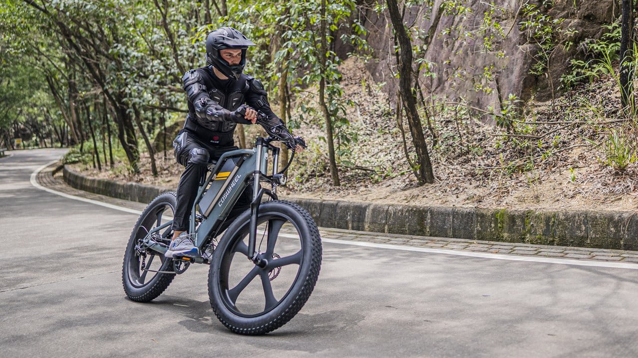 Electric bicycle COSWHEEL T26, 1000W (peak 1500W), 48V 25Ah battery