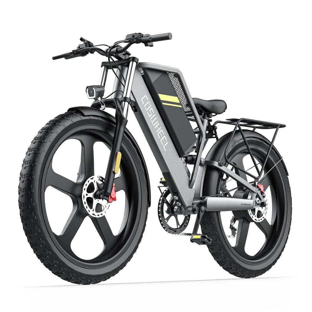Electric bicycle COSWHEEL T26, 1000W (peak 1500W), 48V 25Ah battery