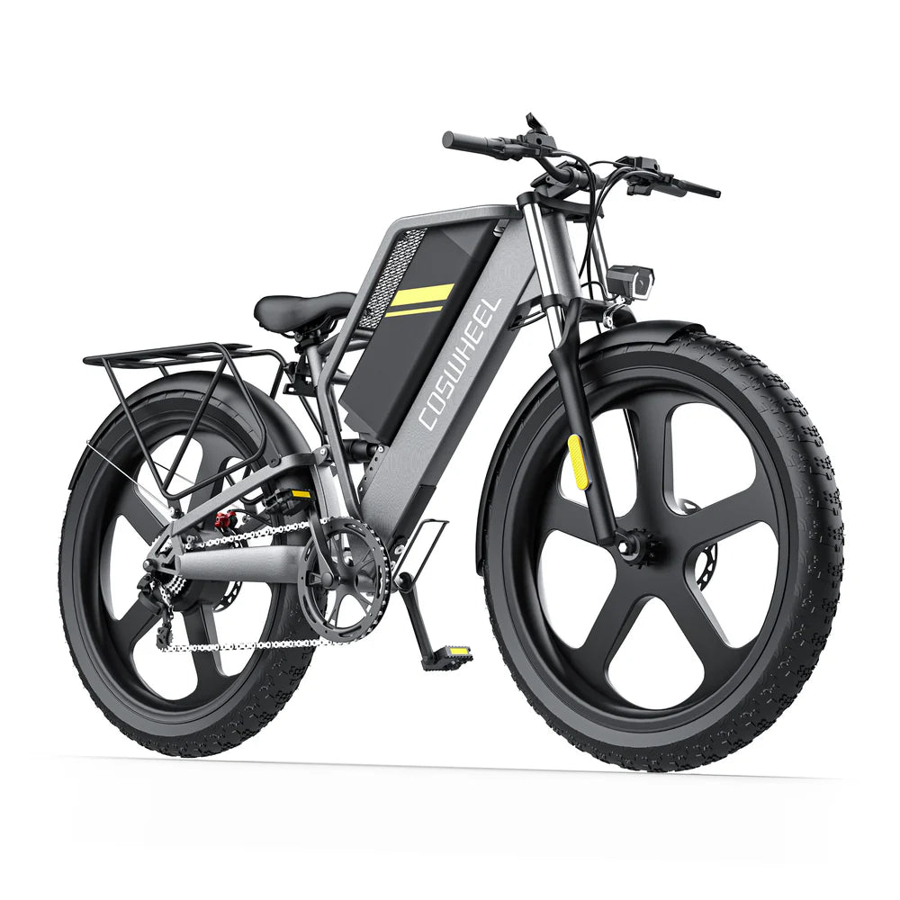 Electric bicycle COSWHEEL T26, 1000W (peak 1500W), 48V 25Ah battery