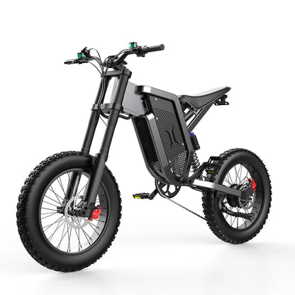 Electric Bike EKX X21, 2000W, 48V, 35Ah, 20” Fat Tire Mountain Bicycle E-bike
