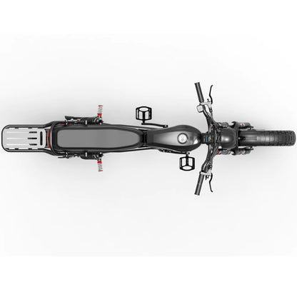 Electric bicycle LANKELEISI X-Black Knight, 48V, 2x1000W (2000W), SAMSUNG 45Ah lithium battery pack