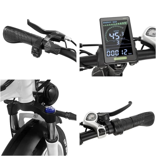 Electric bike DrVetion CT20, 750W, 48V, 10Ah/15Ah/20Ah Samsung battery, foldable