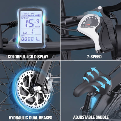 Electric bike YVY C26MAX, 2000W (2x1000W), 48V, 23Ah battery