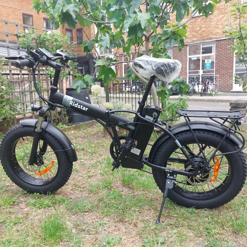 Electric bike Ridstar G20, 1000W, 48V, 14Ah, 20″ wheels, foldable