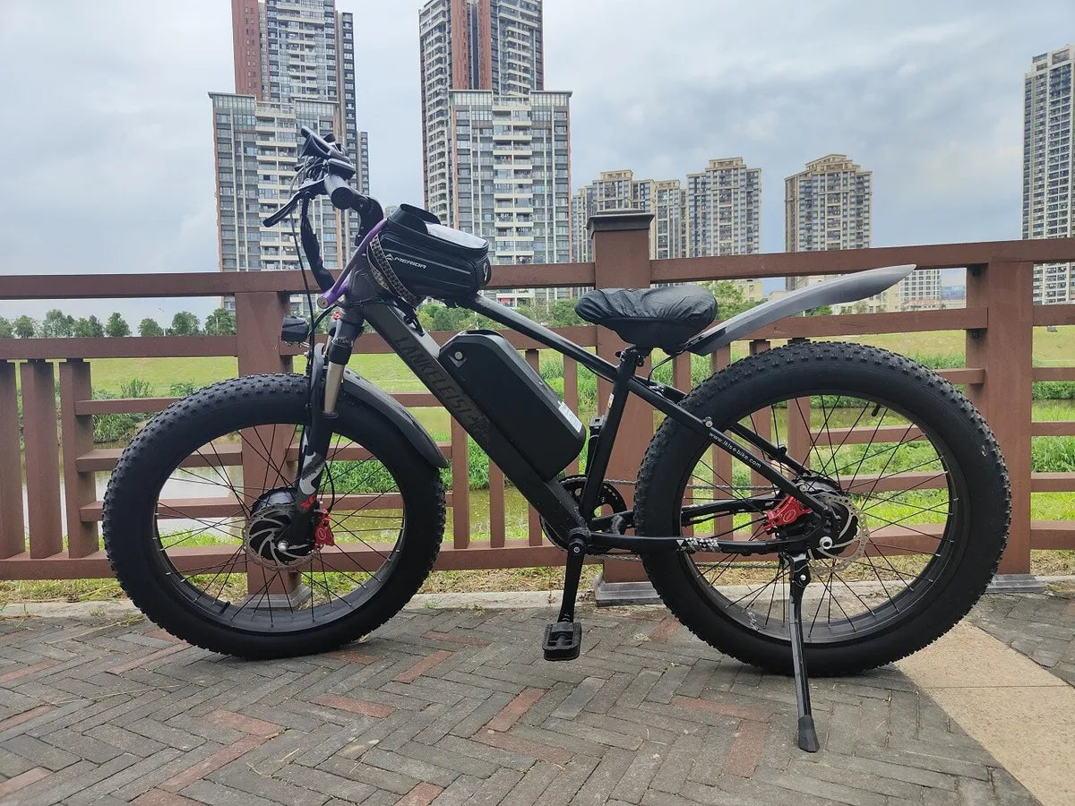 Electric bicycle Lankeleisi MG740PLUS, two motors (2x1000W), 48V, 20Ah